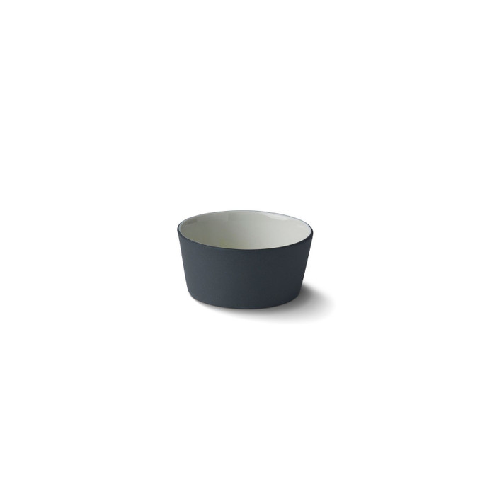 Esma Dereboy Tube El Yapımı Porselen Küçük Kase 6 cm Siyah/Fildişi
