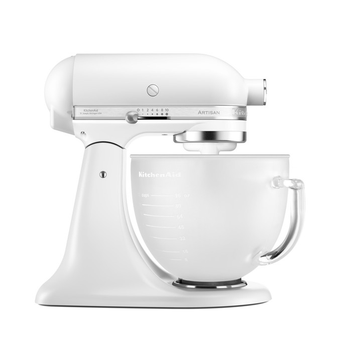 Kitchenaid Kaid Artisan Standlı Mikser Frosted Pearl With Glass Bowl Efp