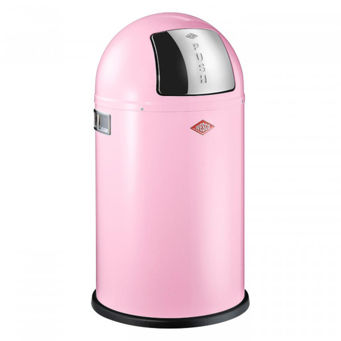 Wesco Pushboy Jr. Pink Çöp Kutusu