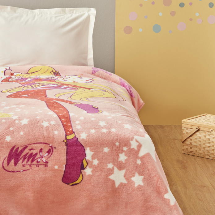 Karaca Home Winx Stella Tek Kişilik Battaniye
