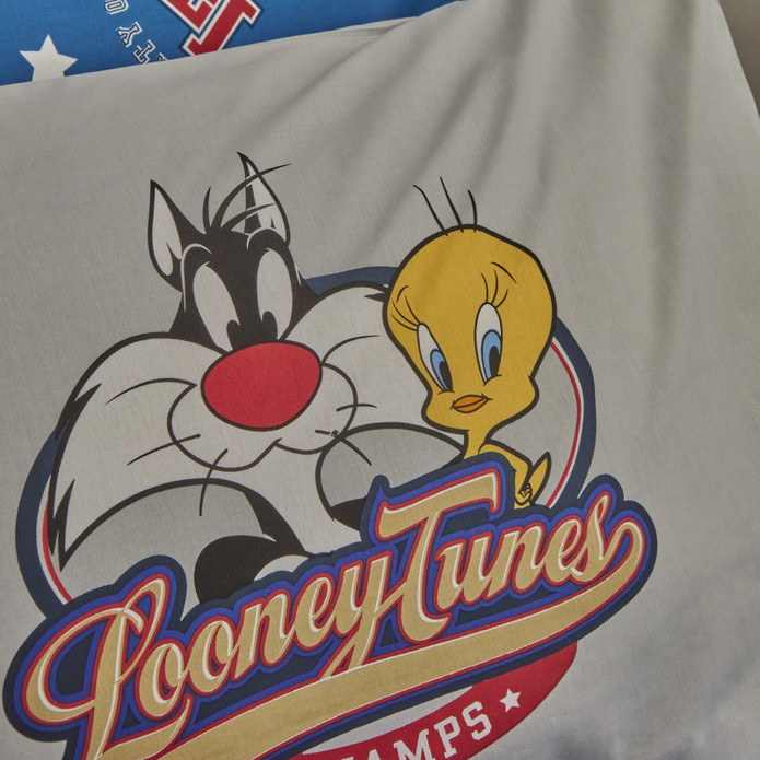 Karaca Home Looney Tunes Team Champs %100 Pamuk Tek Kişilik Nevresim Takımı