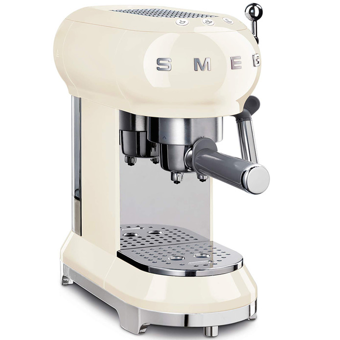 Smeg Espresso Kahve Makinesi Cream Ecf01creu