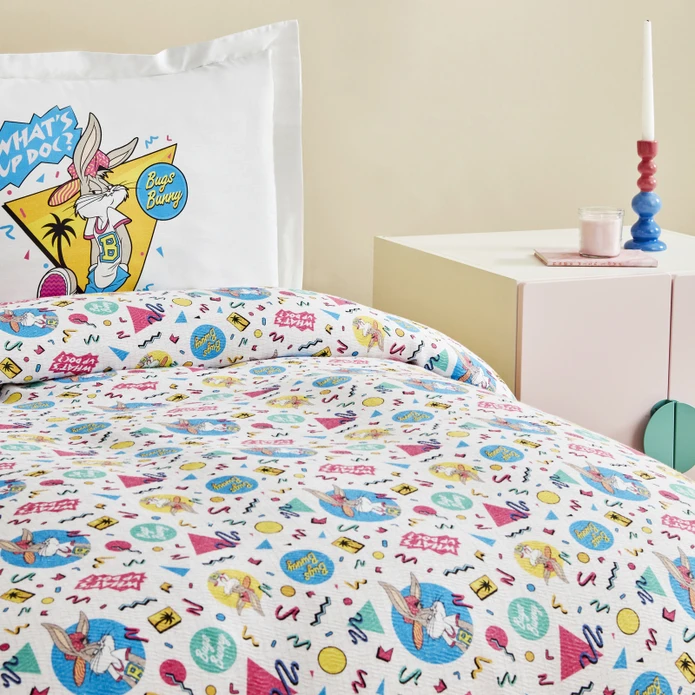 Karaca Home Looney Tunes Summer Vibes Tek Kişilik Pike Takımı