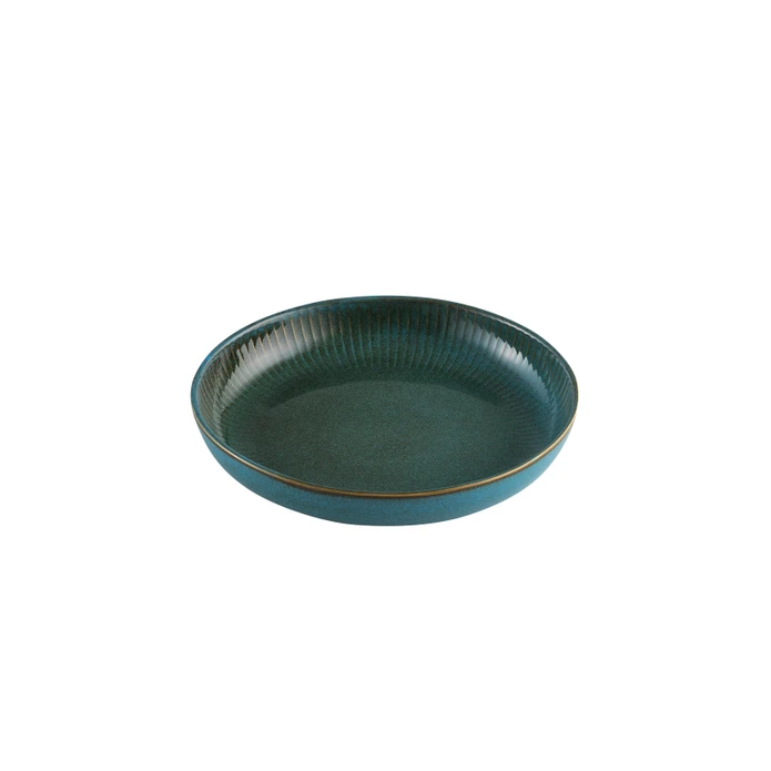Jumbo Efes Turkuaz Çukur Tabak 22 cm
