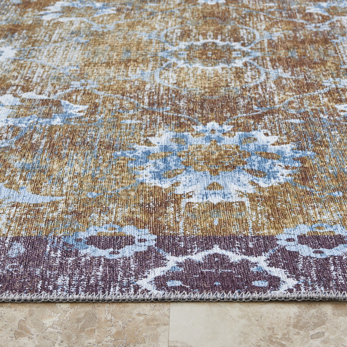 Kaşmir Halı Dekoratif Art Retro Sümela 80x150 cm