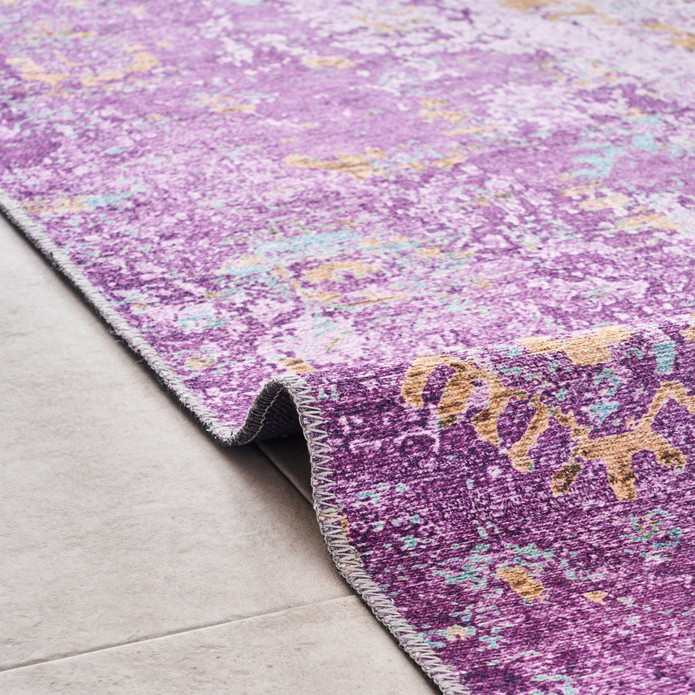 Kaşmir Halı Dekoratif Art Trend Lilac 80x150 cm