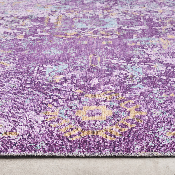 Kaşmir Halı Dekoratif Art Trend Lilac 80x150 cm