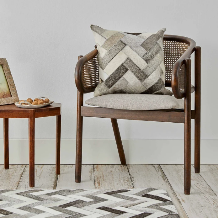 Kaşmir Home  Handmade Safari Parquet Kırlent 45x45 cm