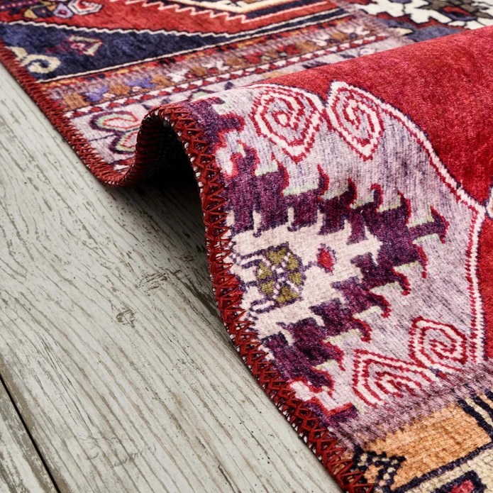 Kaşmir Halı Dekoratif Art Türkmen Bereket 80x300 cm