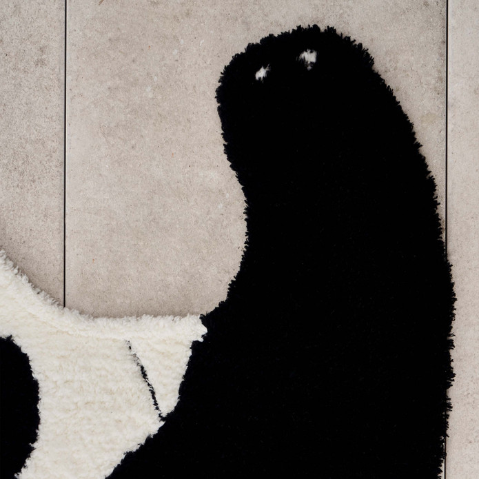 Kaşmir Halı Doğasever Geri Dönüşümlü Sevimli Dostlar Panda 120x175 cm