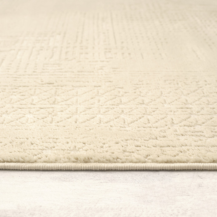 Kaşmir Halı 7/24 Noble Harley White 80x300 cm