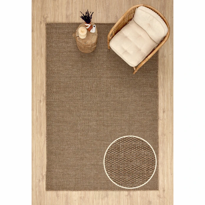 Kaşmir Halı 7/24 Kilim Jüt Gobi 80x150 cm