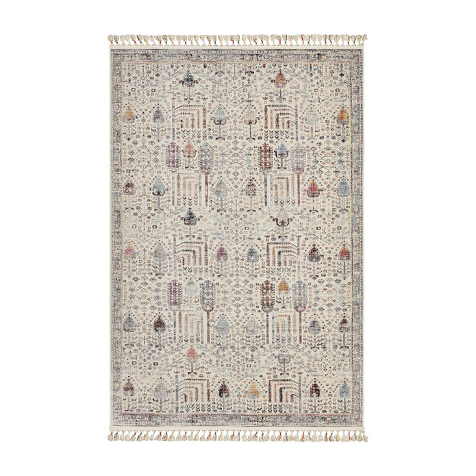 Kaşmir Halı 7/24 Kilim ve Jüt Sümbül 80x300 cm