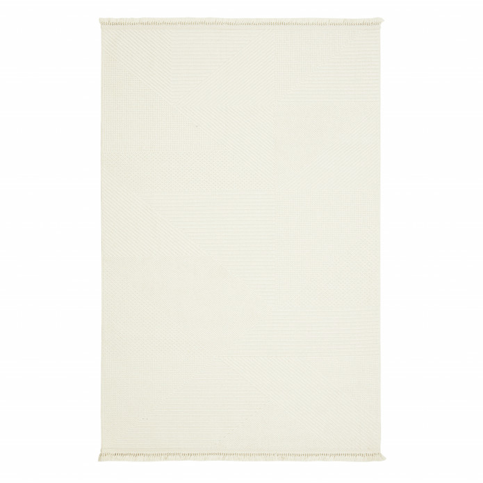 Kaşmir Halı 7/24 İskandinav Clara Beyaz 200x290 cm
