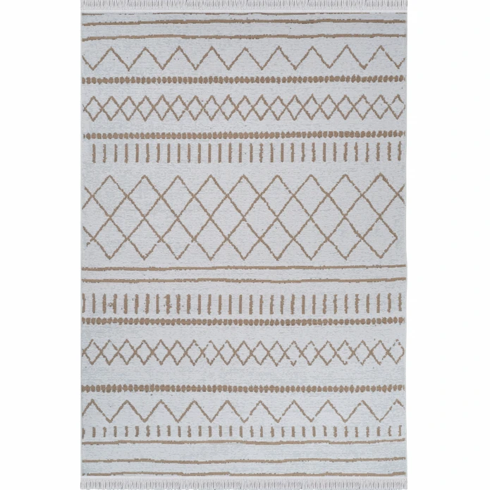 Kaşmir Halı 7/24 Kilim Jüt Alter Beige 80x150 cm