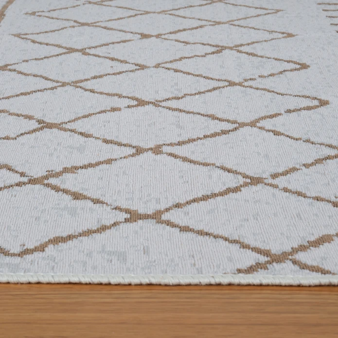 Kaşmir Halı 7/24 Kilim Jüt Alter Beige 80x150 cm