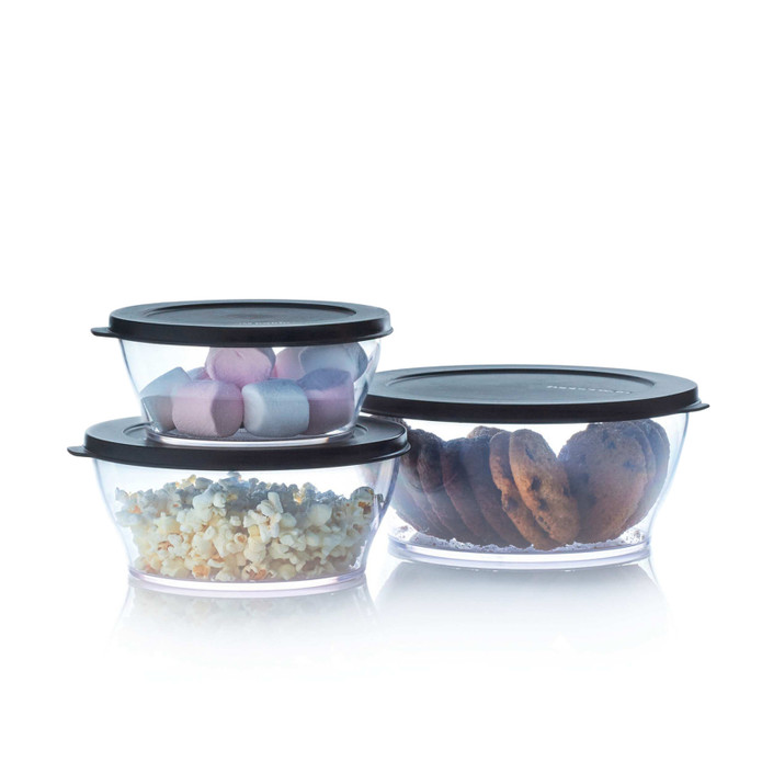 Tupperware Siyah Eco+ Royal Kap 610 ml