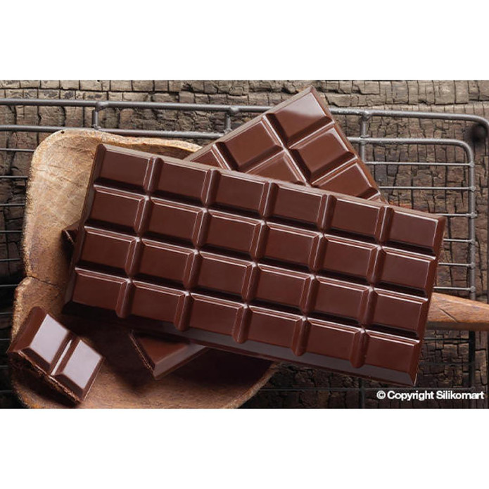 Silikomart Scg36 Classic Choco Bar - Silikon Tablet Çikolata