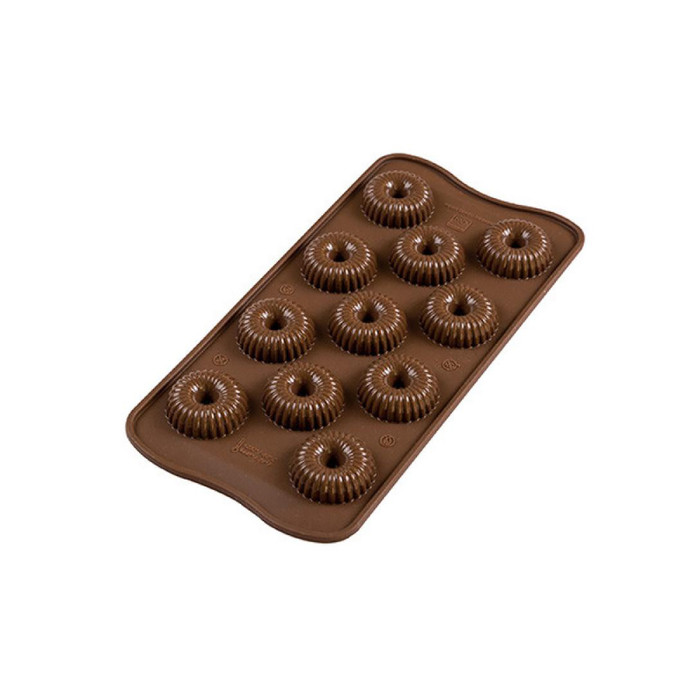 Silikomart Scg49 3D N15 Choco Cro - Silikon Çikolata Kalıbı