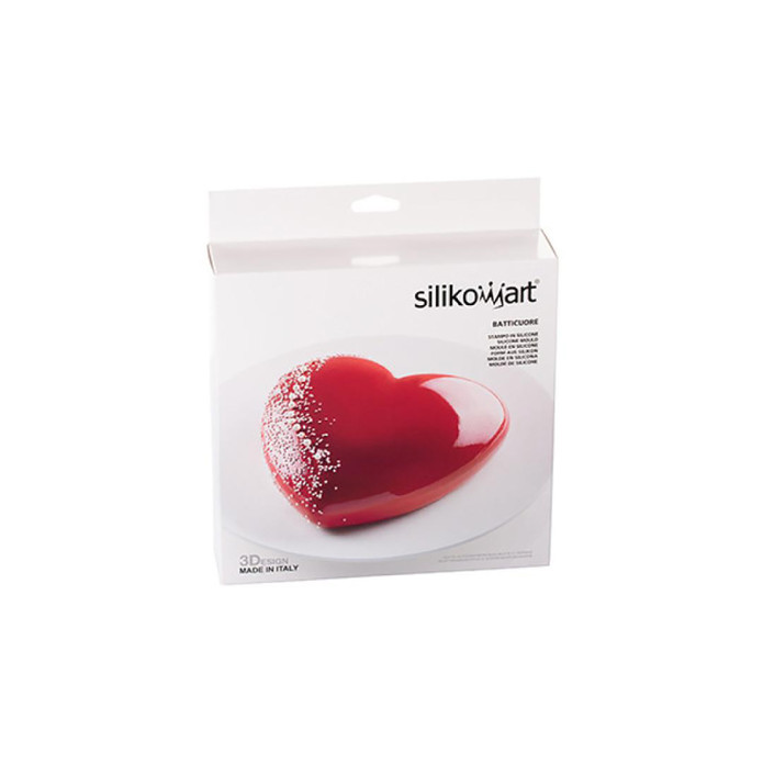 Silikomart Batticuore Silikon Kalp Pasta Kalıbı