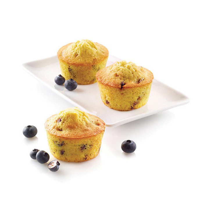 Silikomart 6'Lı Sf 023 Muffin Kalıbı