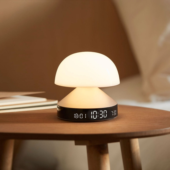 Lexon Mina Sunrise Alarm Saatli Gün Işığı Simülatörü 11x11 cm Altın