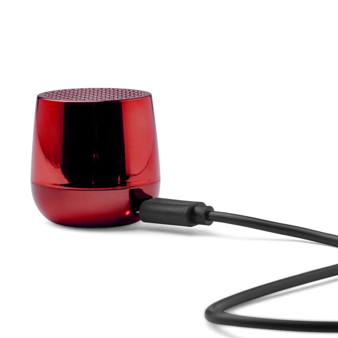 Lexon Mino Plus Bluetooth Hoparlör 3,7x3,7 cm Kırmızı
