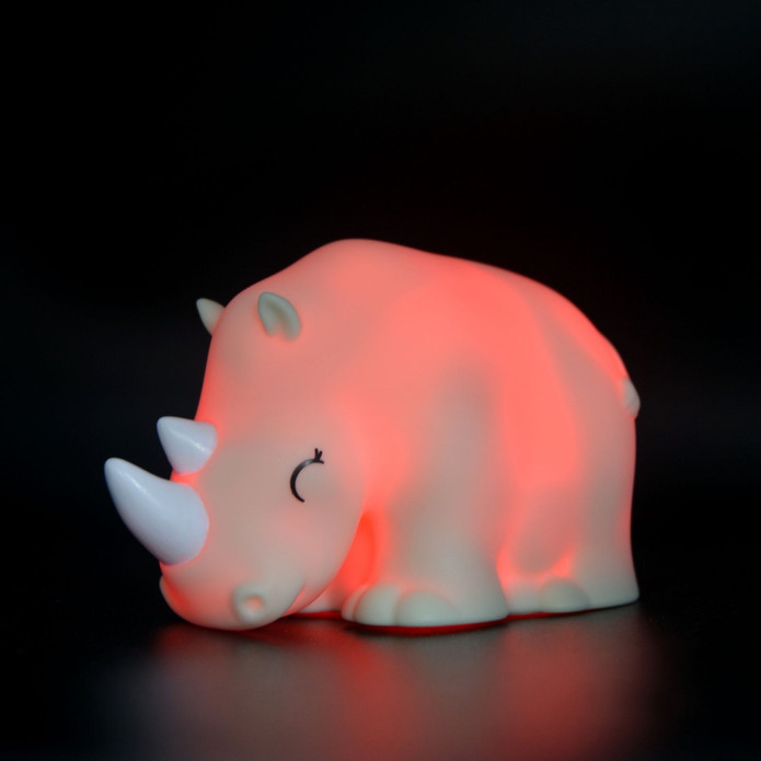 Dhink Baby Rhino Gece Lambası 7x8x10 cm Yeşil