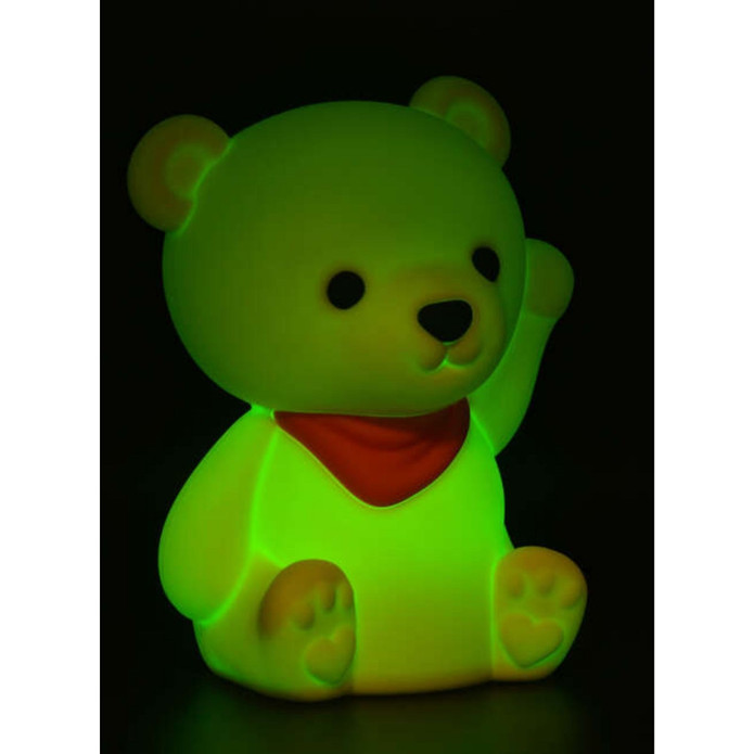 Dhink Ayıcık Silikon Gece Lambası 15x12x9 cm Sarı