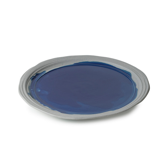 Revol No.W Mavi Yemek Tabağı 28,5 cm