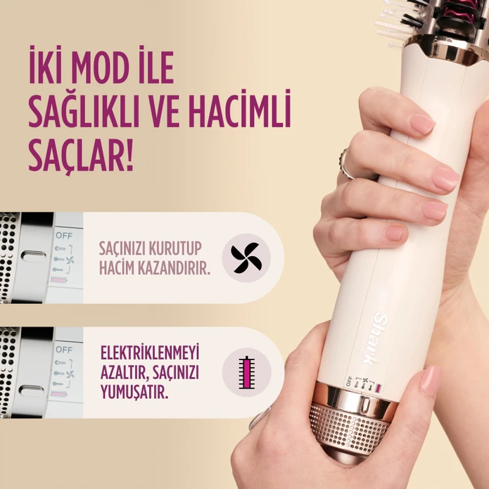 Shark SmoothStyle Saç Kurutmalı Şekillendirici + Seyahat Çantası