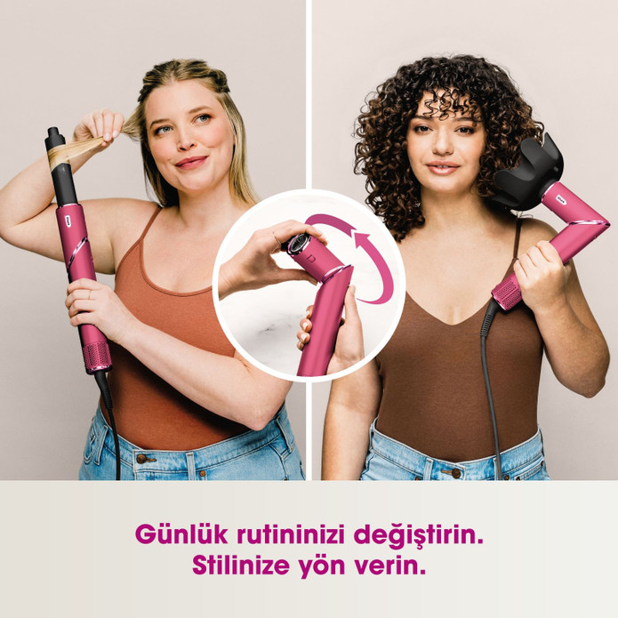 Shark FlexStyle 5 in 1 Saç Kurutma ve Şekillendime Sistemi Malibu Pink