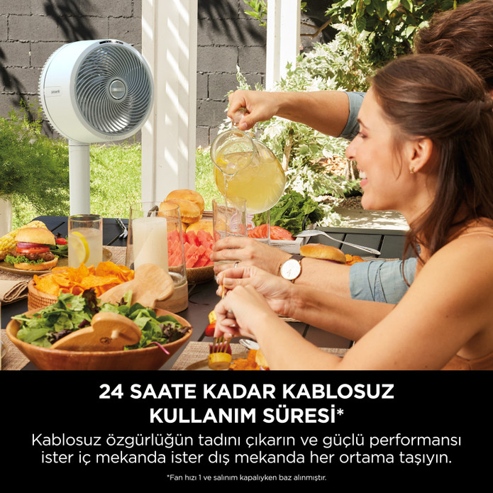 Shark FlexBreeze Portatif Fan Beyaz 