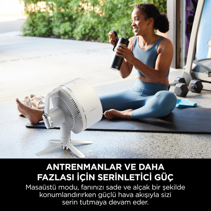 Shark FlexBreeze Portatif Fan Beyaz 