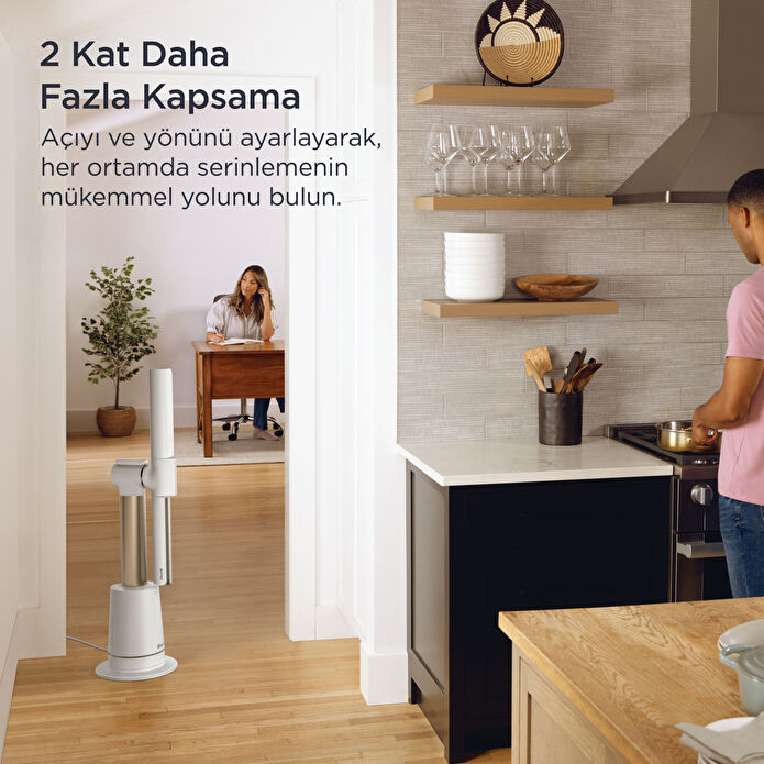 Shark TurboBlade Çok Yönlü Yüksek Hızlı Serinletici Fan Beyaz