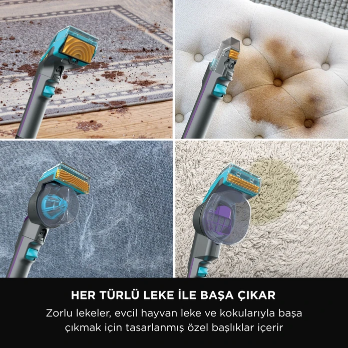 Shark StainStriker HairPro Pet Koltuk Yıkama ve Leke Çıkarma Makinesi