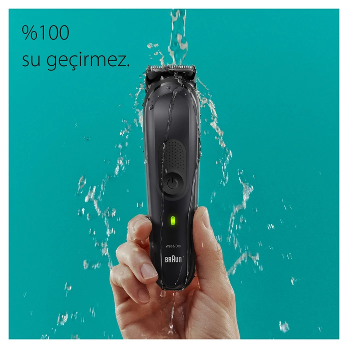 Braun Series 7 MGK7470 Hepsi Bir Arada Şekillendirme Seti 16 sı 1 Arada Erkek Bakım Kiti