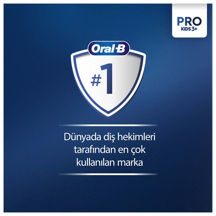 Oral B D103 Vitality Pro Spiderman Özel Seri Çocuklar İçin Şarj Edilebilir Diş Fırçası