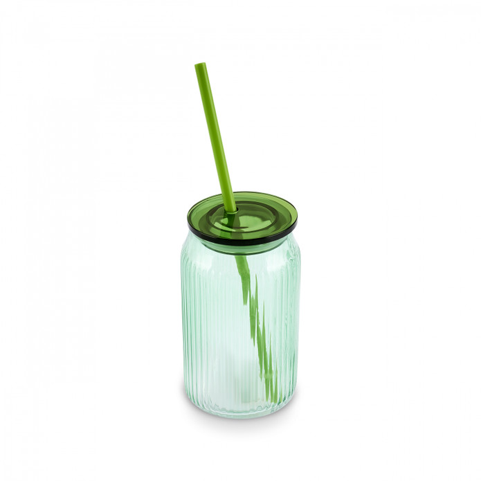 Karaca Container Verano Pipetli Bardak Yeşil 500 ml