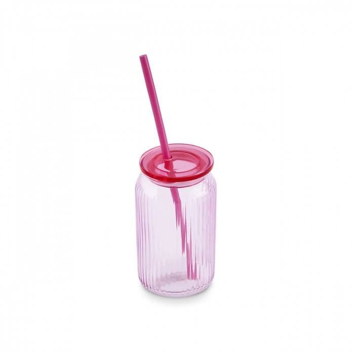 Karaca Container Verano Pipetli Bardak Pembe 500 ml