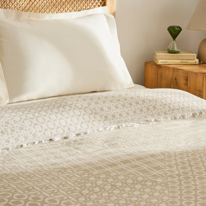 Kaşmir Home Flavo Çift Kişilik Muslin Pike Çağla 