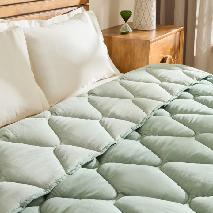 Kaşmir Home Mia Aloevera Çift Kişilik Yorgan Adaçayı 