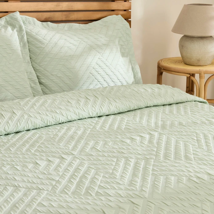 Kaşmir Home Essence Çift Kişilik Yatak Örtüsü Takımı Çağla