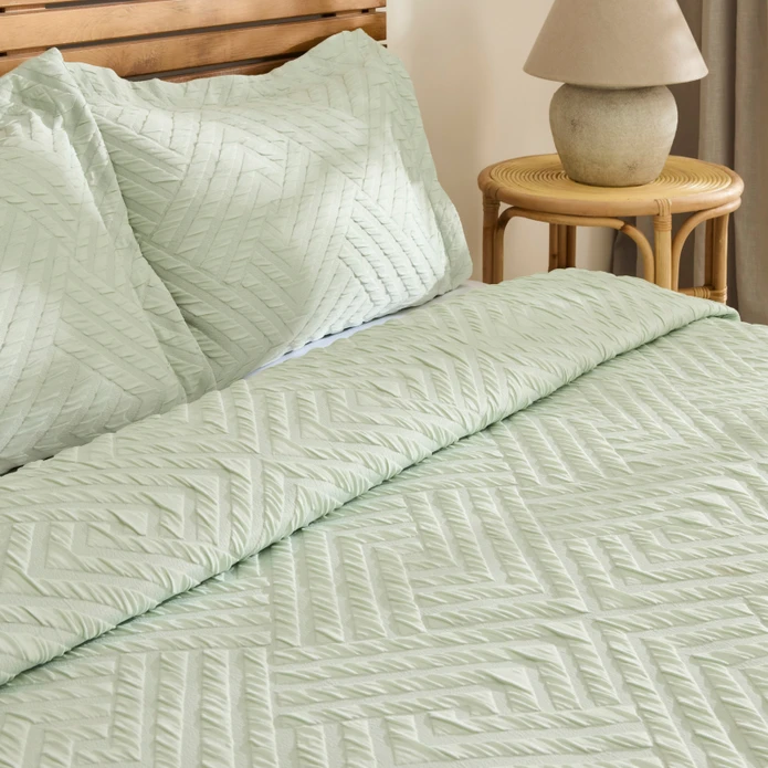 Kaşmir Home Essence Çift Kişilik Yatak Örtüsü Takımı Çağla