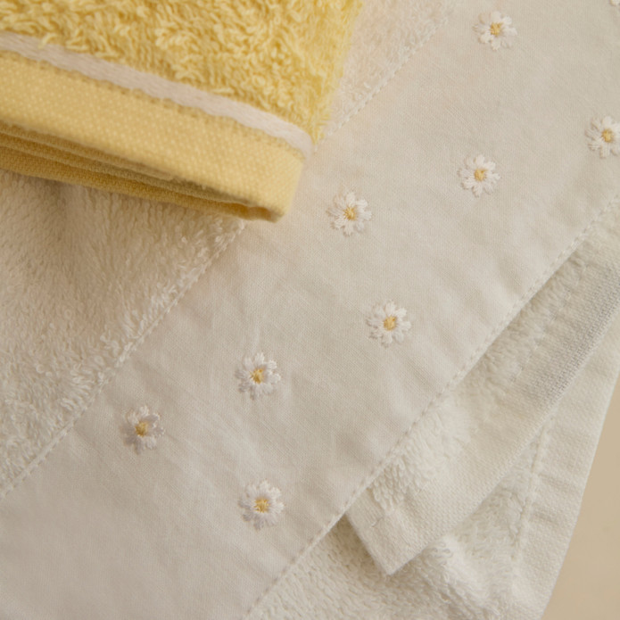 Kaşmir Home Tia 2'li Yüz Havlusu Set Offwhite 