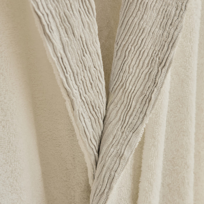 Kaşmir Home Elin 6 Parça Aile Banyo Seti Offwhite Gri