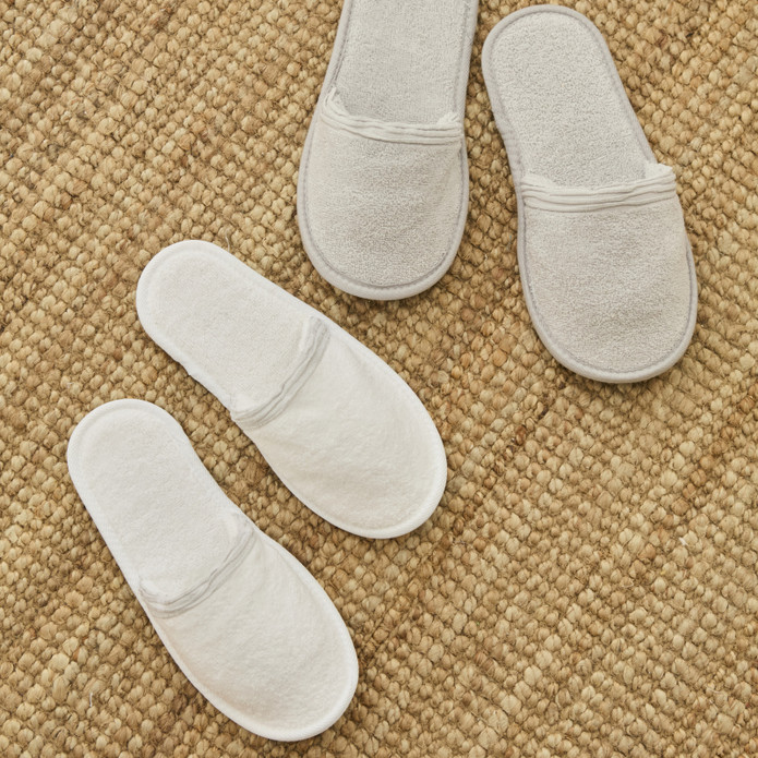 Kaşmir Home Elin 6 Parça Aile Banyo Seti Offwhite Gri