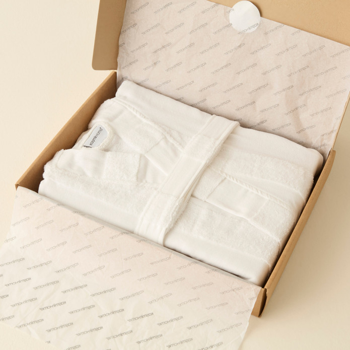 Kaşmir Home Zoe Muslin Bornoz Offwhite S-M