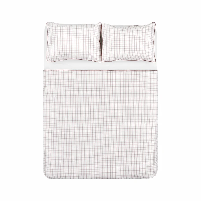 Nautica Home Daren %100 Pamuk Tek Kişilik Nevresim Takımı Red