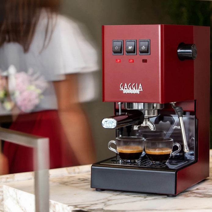 Gaggia New Classic Evo 2023 Espresso Makinesi Kırmızı